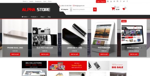 Alpha Store (Themes4WP)