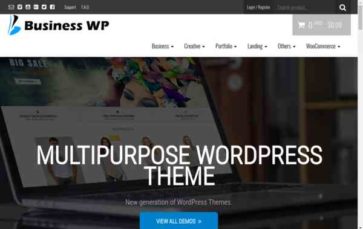 Business WP (Themes4WP) - (screenshot desktop)