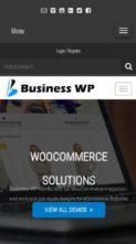 Business WP (Themes4WP) - (screenshot mobile)
