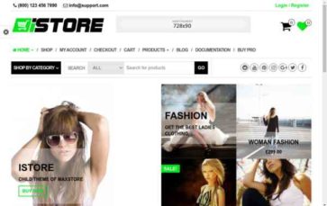 iStore (screenshot desktop)
