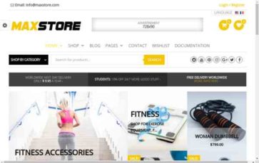 MaxStore Pro (screenshot desktop)