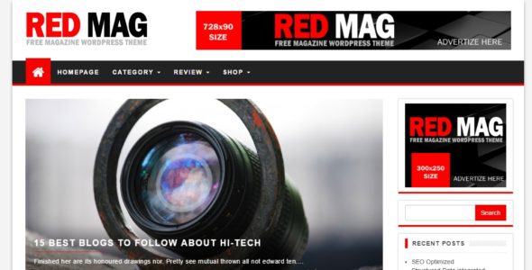 Red Mag (Themes4WP)