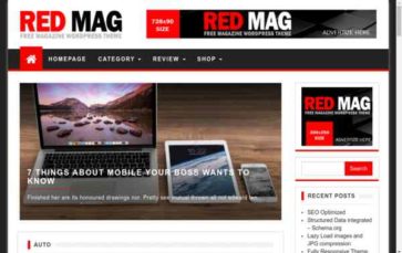 Red Mag (screenshot desktop)