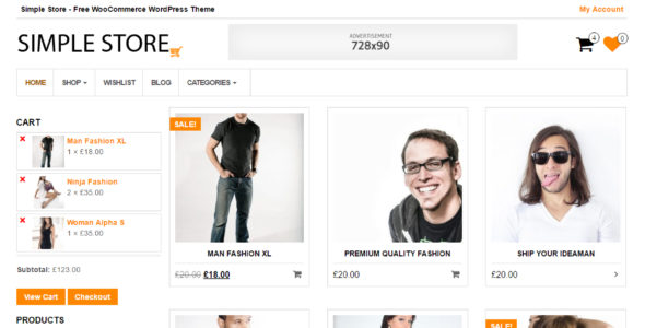 Simple Store (Themes4WP)