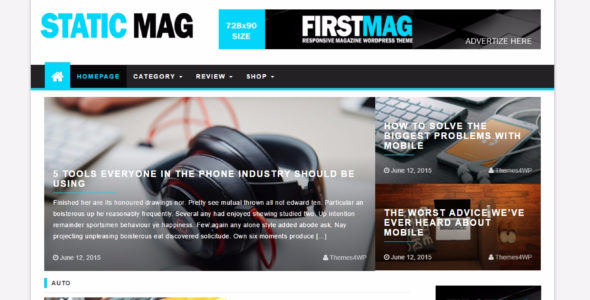 Static Mag (Themes4WP)