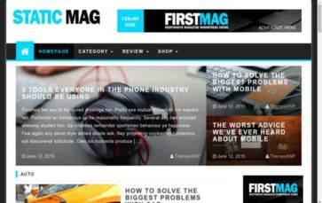 Static Mag (screenshot desktop)