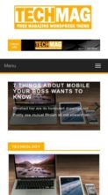 TechMag (Themes4WP) (screenshot mobile)