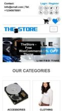 TheStore (Themes4WP) (screenshot mobile)