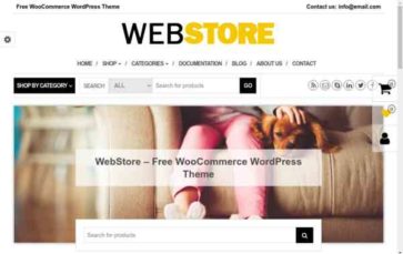 WebStore (screenshot desktop)