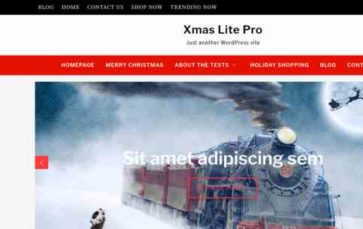 Xmas Lite Pro (screenshot desktop)