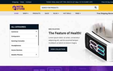 Electronics Gadgets Pro (screenshot desktop)