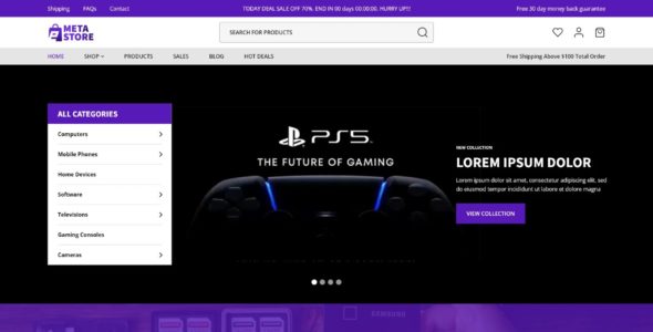 Electronics Store Pro (ThemesCaliber)