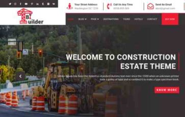Home Construction Company Pro (screenshot desktop)