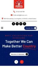 Political Candidate Pro (ThemesCaliber) (screenshot mobile)