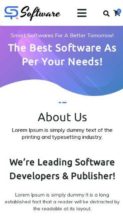 SAAS Software Technology Pro (screenshot mobile)