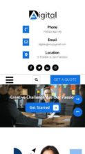 SEO Agency Pro (screenshot mobile)