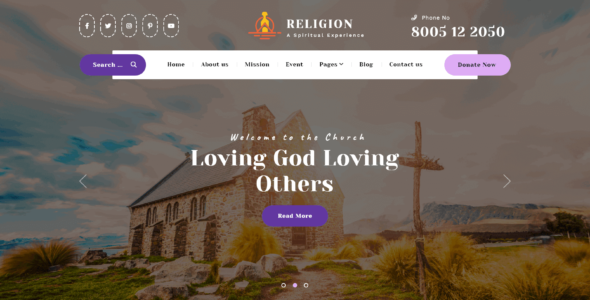 TC Religion Pro (ThemesCaliber)