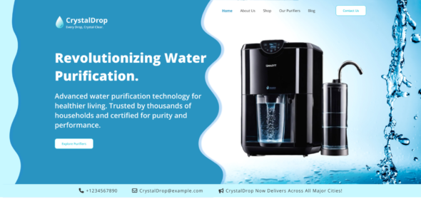 Water Filter Pro (ThemesCaliber)