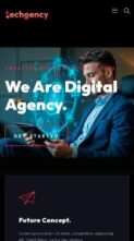Techgency (screenshot mobile)