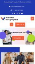 Advance Marketing Agency Pro (screenshot mobile)