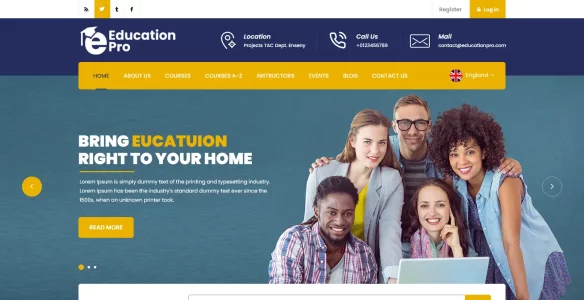 Educator Education Pro (ThemeShopy)