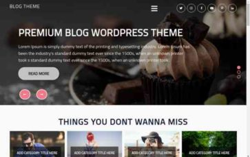 Perfect Blog Pro (screenshot desktop)
