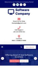 Screenshot Mobile Tech Software Company Pro (screenshot mobile)