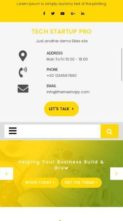 Tech Startup Pro (screenshot mobile)