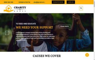 TS Charity Pro (screenshot desktop)