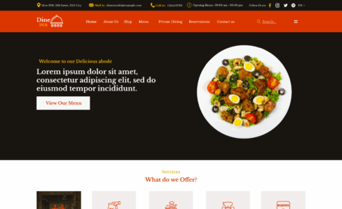 Restaurant Centric Pro (Themesionic)