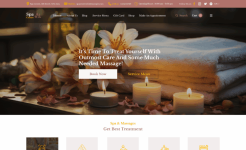 Spa Centric Pro (Themesionic)