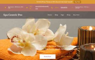 Spa Centric Pro (screenshot desktop)