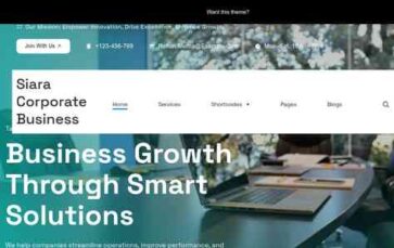 Siara Corporate Business Pro (screenshot desktop)