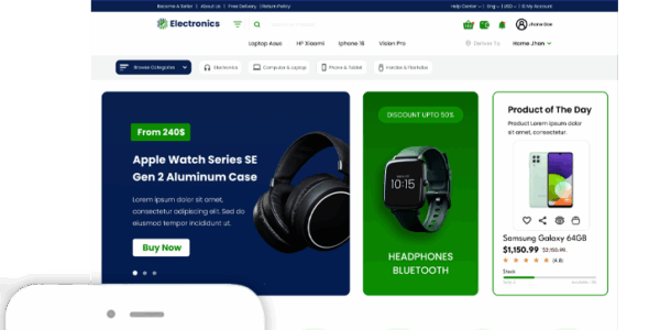Appliance Ecommerce Store Pro (ThemesPride)