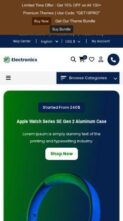 Appliance Ecommerce Store Pro (screenshot mobile)