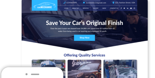 Car Wash Services Pro (ThemesPride)