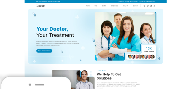 Doctor General Physician Pro (ThemesPride)