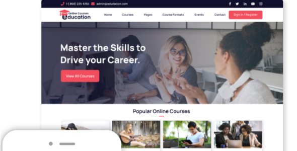 Educational Institute Pro (ThemesPride)