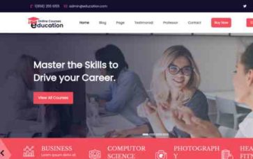 Educational Institute Pro (screenshot desktop)