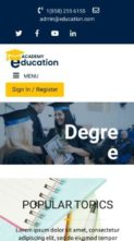 Elearning Academy Education Pro (screenshot mobile)