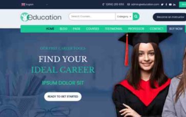 ELearning Education Pro (screenshot desktop)