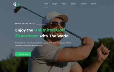 Golf Course Pro (screenshot desktop)