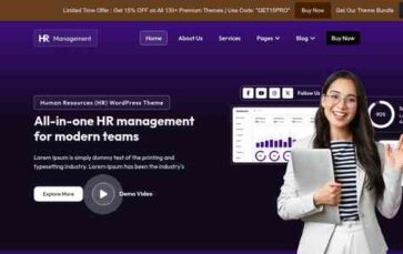 HR Services Pro (screenshot desktop)
