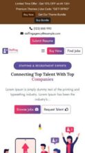 HR Staffing Agency Pro (screenshot mobile)