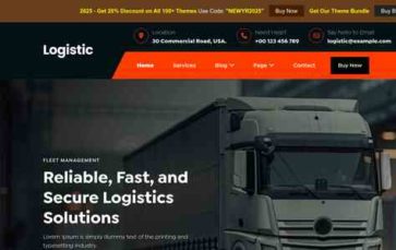 Logistics Provider Pro (screenshot desktop)