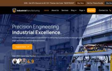 Manufacturing Hub Pro (screenshot desktop)