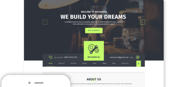 Mechanical Industry Pro (ThemesPride)