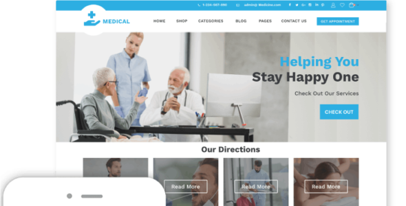 Medical Medicare Pro (ThemesPride)