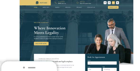 Notary Services Pro (ThemesPride)