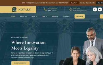 Notary Services Pro (screenshot desktop)